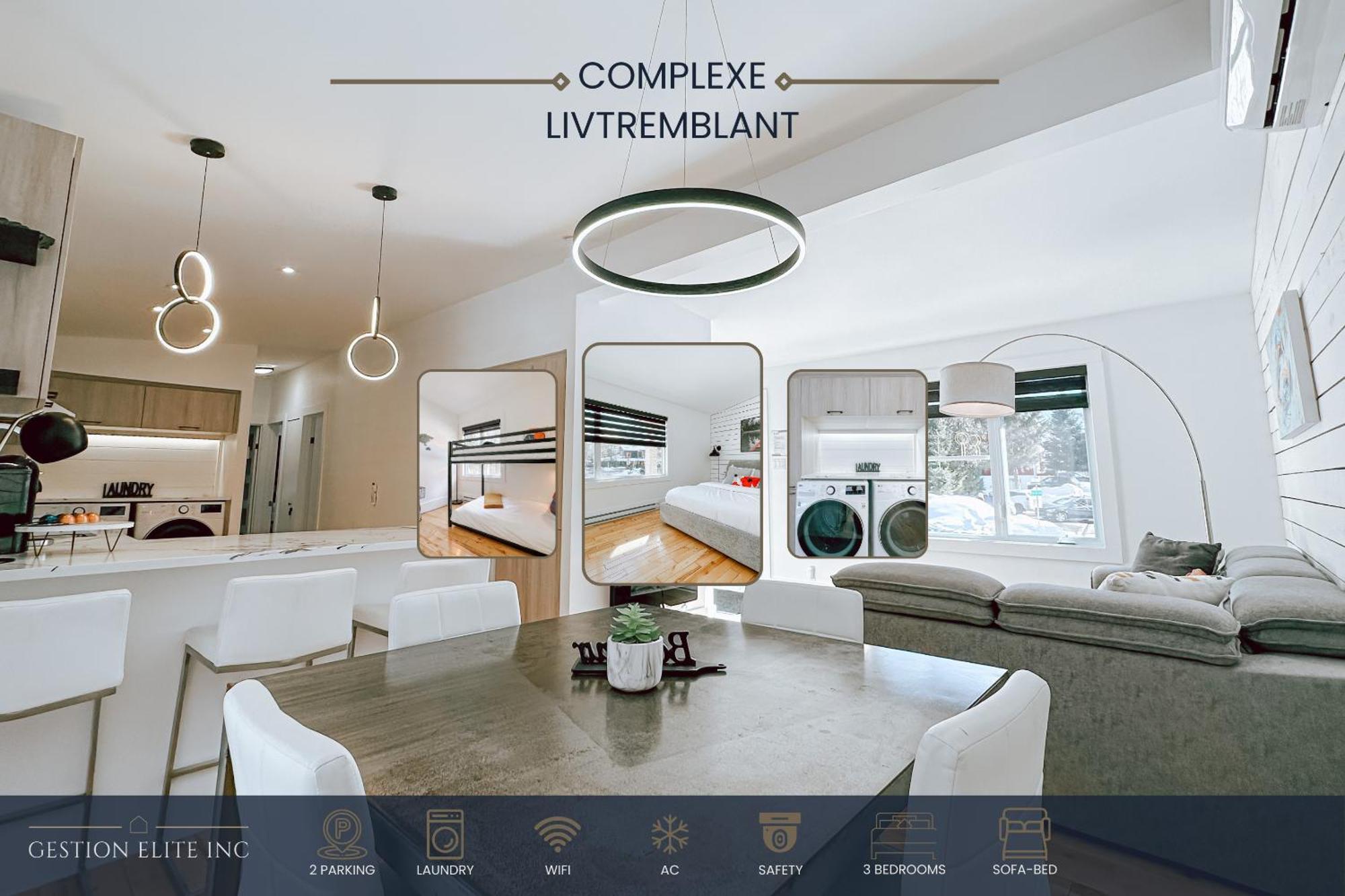 몽트랑블랑 Complexe Livtremblant By Gestion Elite - Liv1 아파트 외부 사진